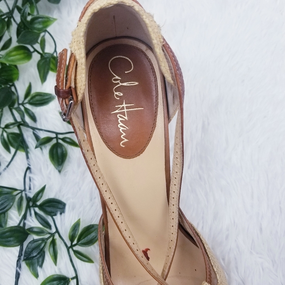 Cole Haan Nantucket Air Max Wedge Sandal EUC - Picture 7 of 8